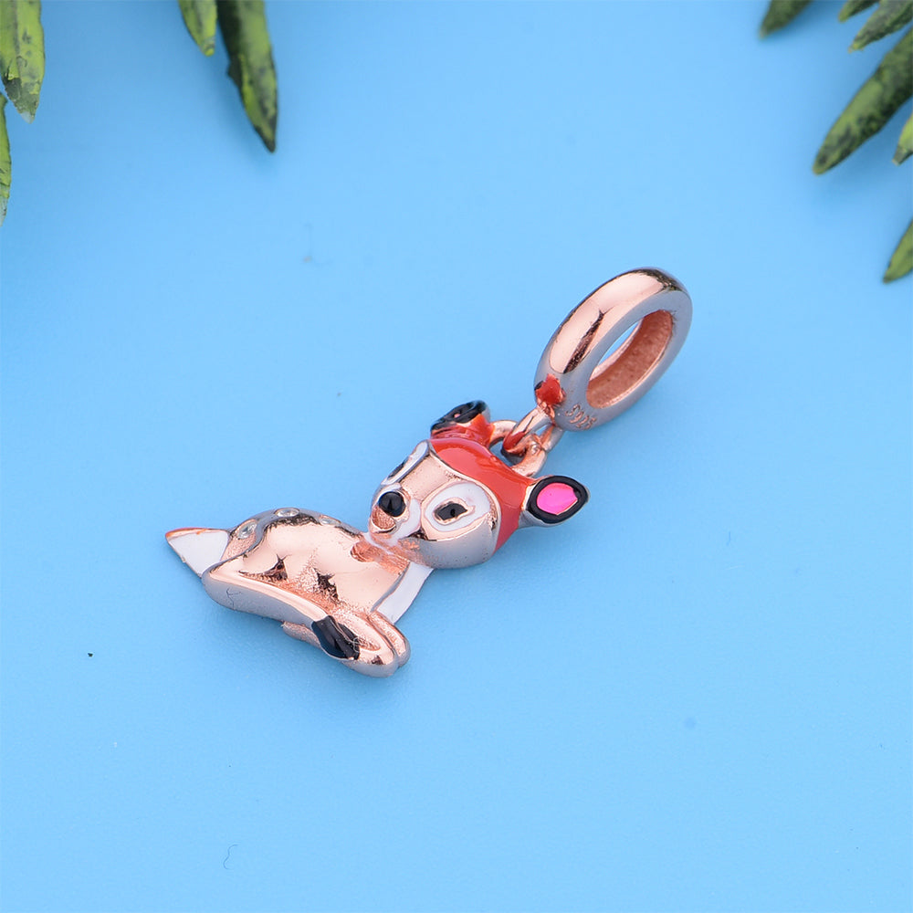925 sterling silver animal deer