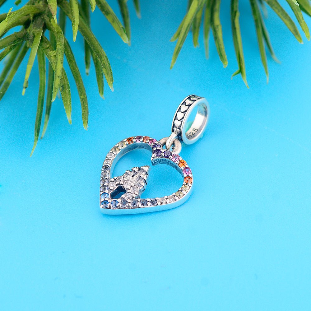 925 sterling silver two giraffes