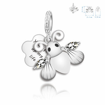 925 sterling silver firefly
