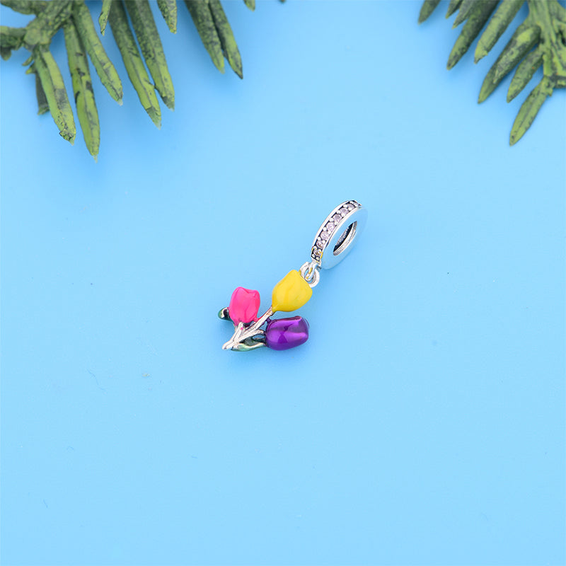 925 sterling silver tulip