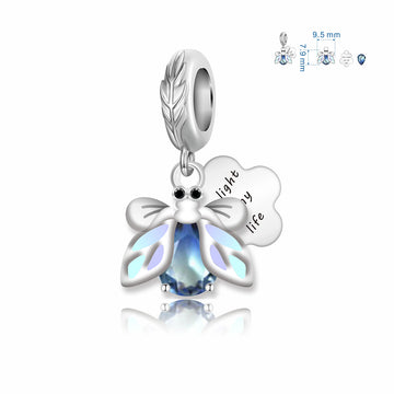 925 sterling silver blue butterfly pendant
