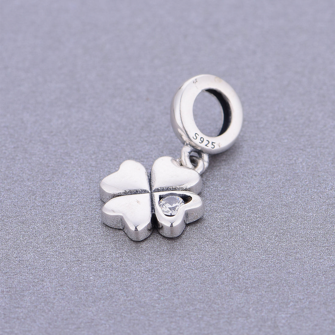 925 sterling silver four hearts