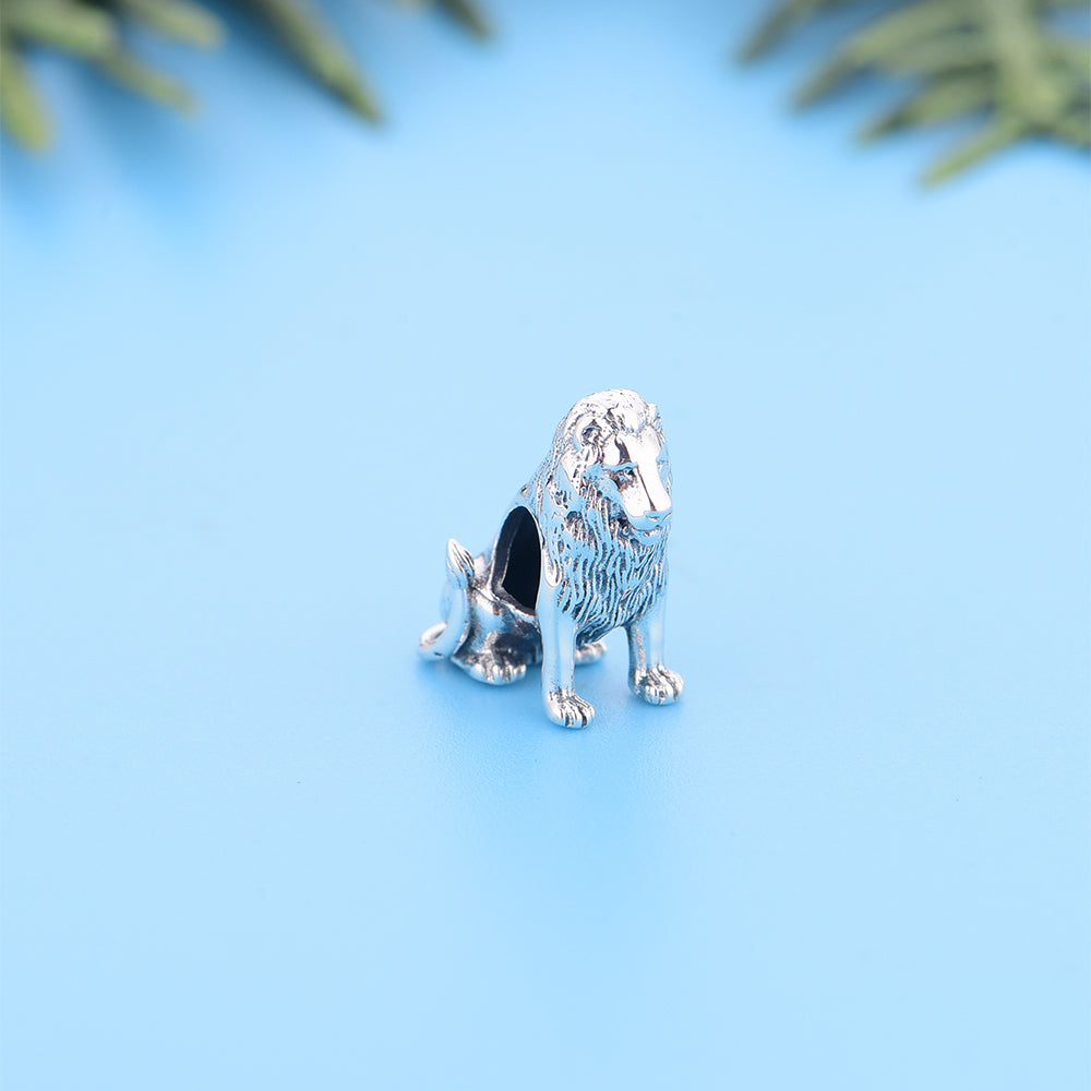 925 sterling silver lion