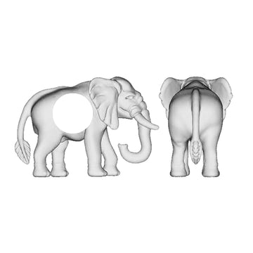 925 sterling silver elephant