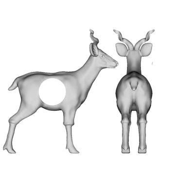925 sterling silver deer