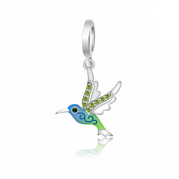 925 sterling silver hummingbird