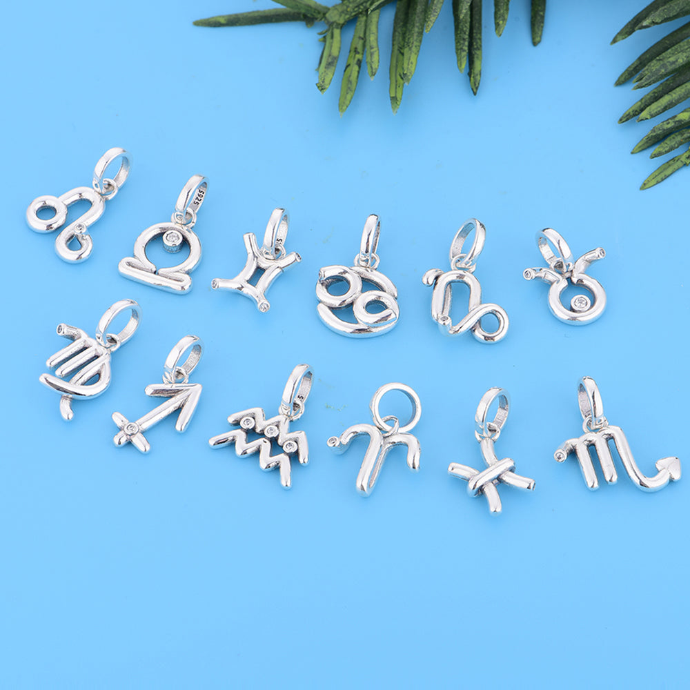 925 sterling silver Simple Constellation Beads