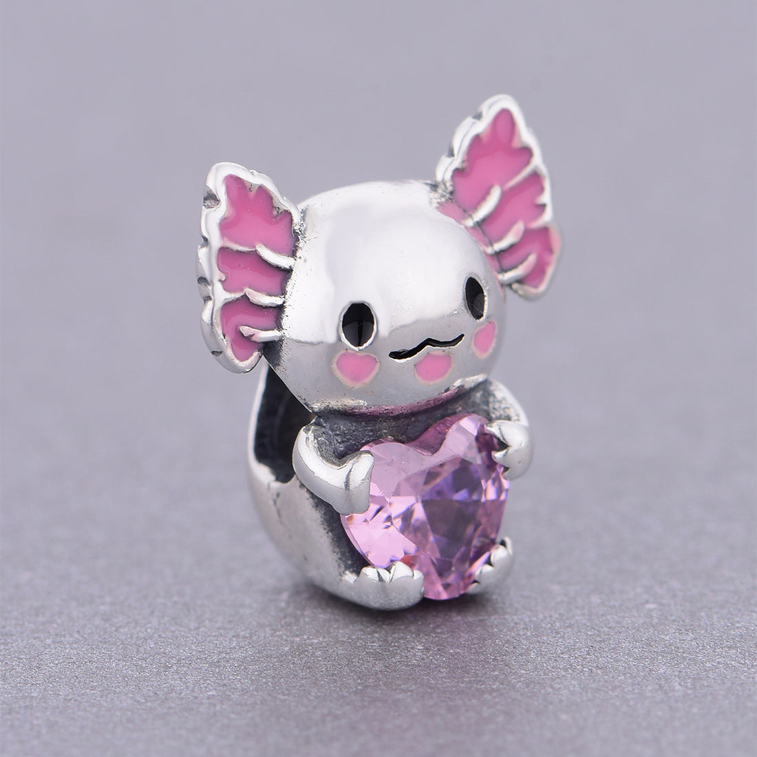 925 sterling silver American salamander love charms