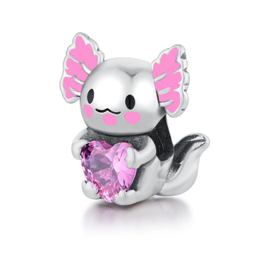 925 sterling silver American salamander love charms