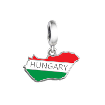 925 sterling silver Hungary International charms