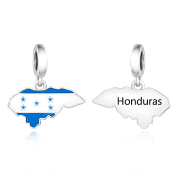 925 sterling silver Honduras International charms