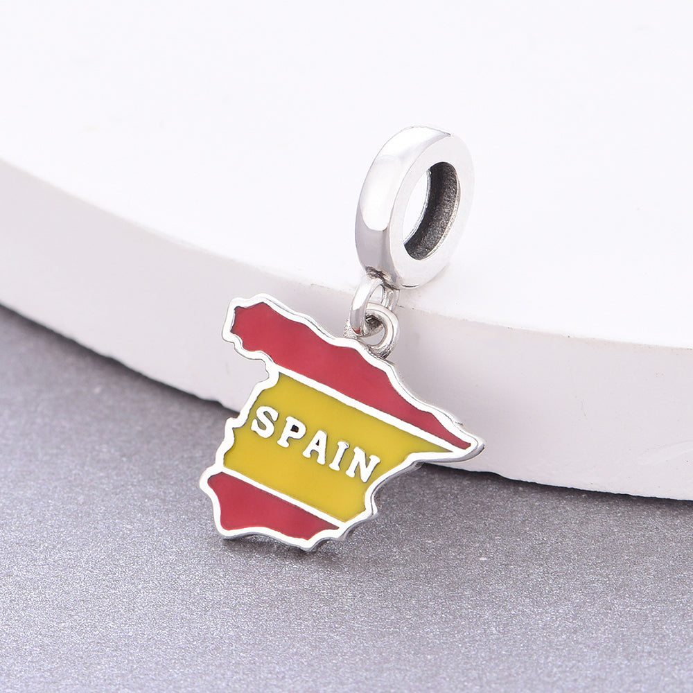 925 sterling silver SPAIN International charms