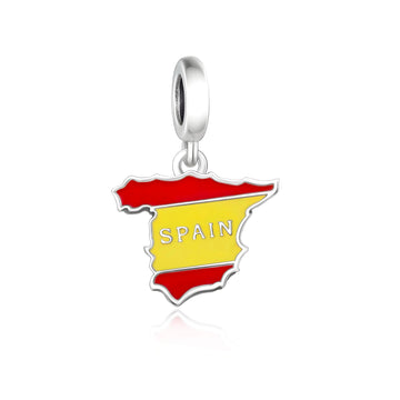 925 sterling silver SPAIN International charms