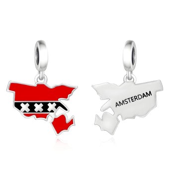 925 sterling silver AMSTERDAM International charms