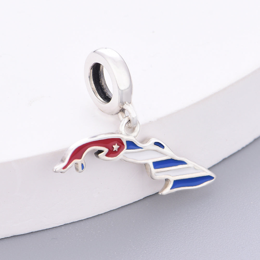 925 sterling silver CUBA International charms