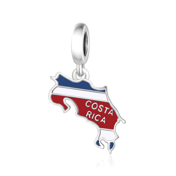 925 sterling silver COSTA RICA International charms