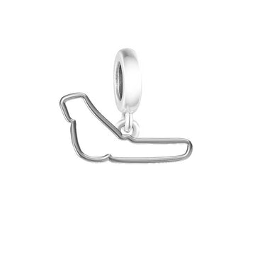 925 Sterling Silver Croatia Map Pendant