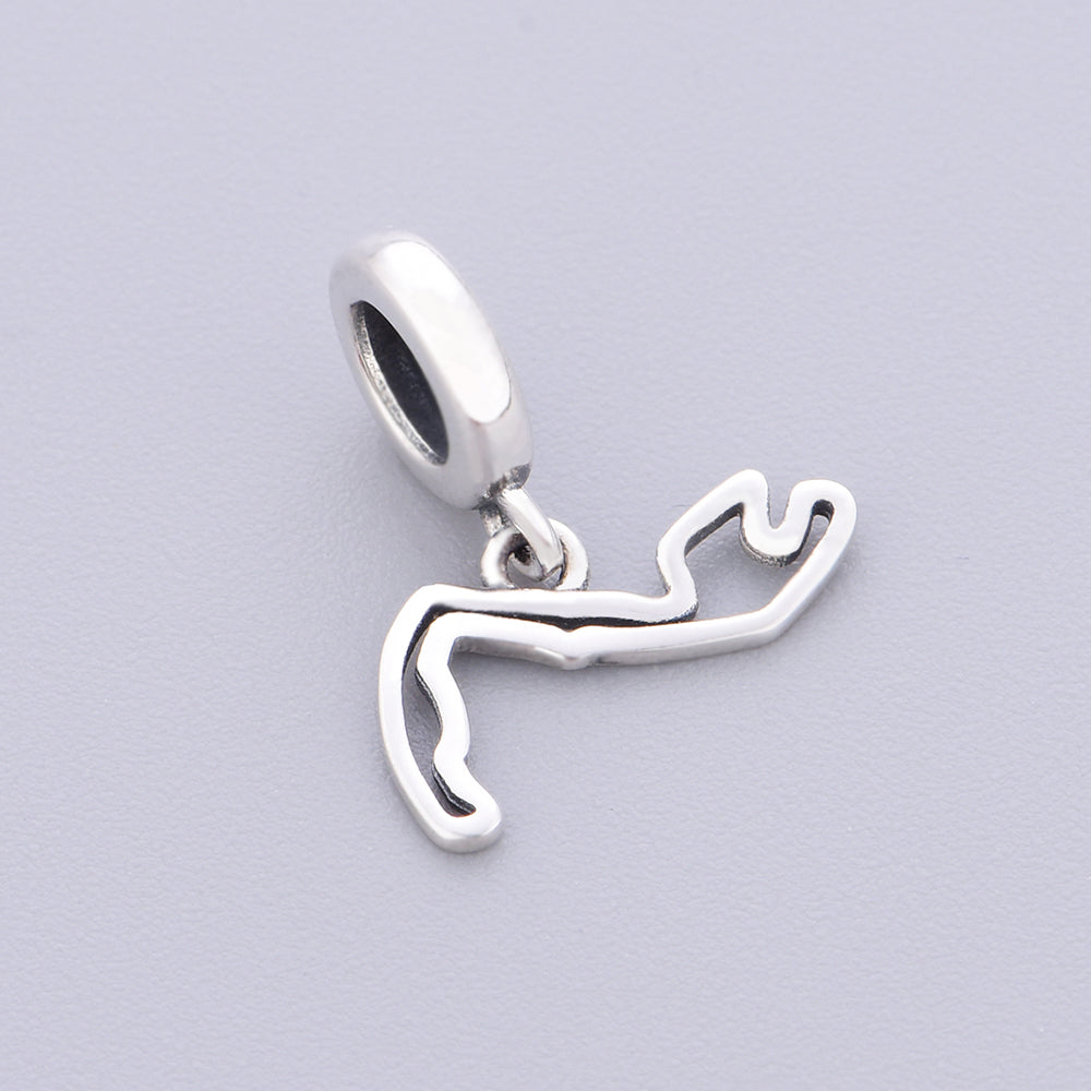 925 sterling silver Greece  International Charm