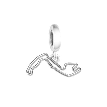 925 sterling silver Greece  International Charm
