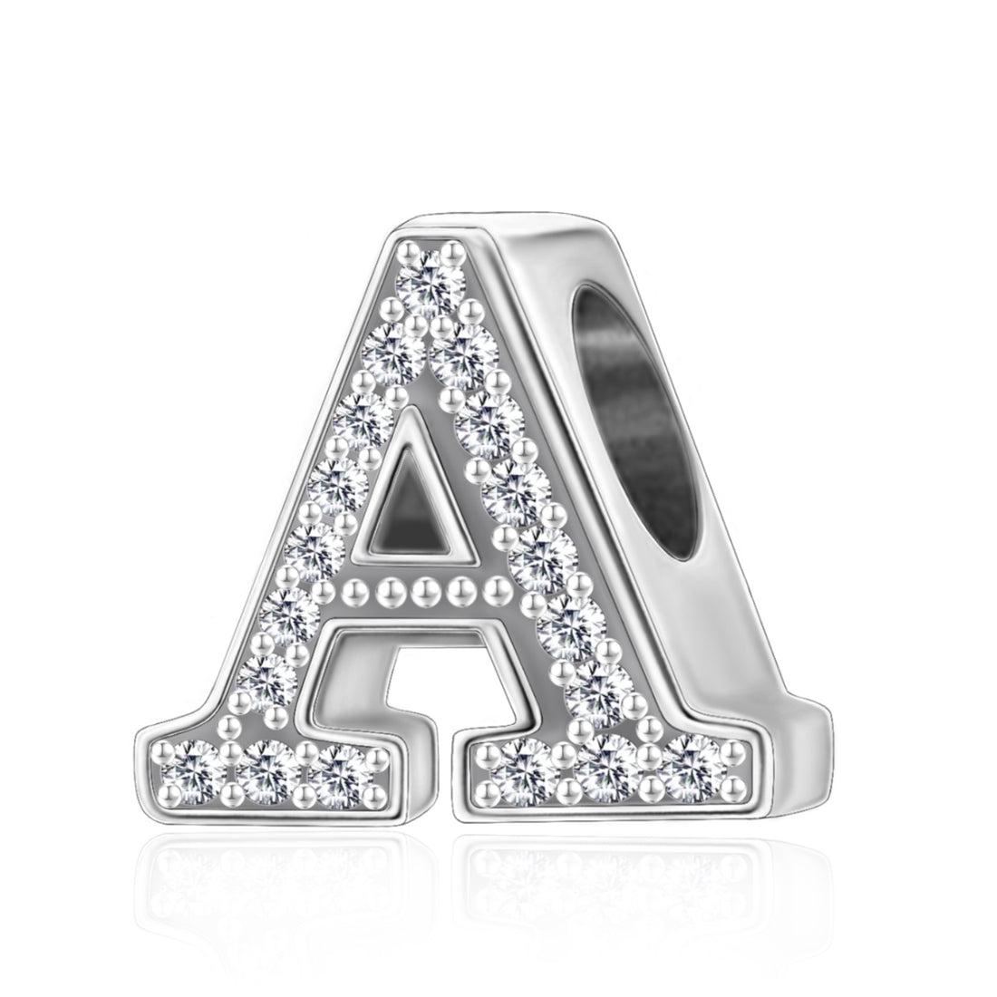 925 sterling silver letters A-Z charms