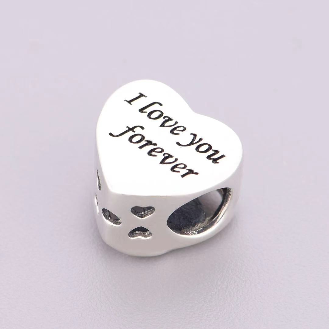 Girl and dog eye contact - I love you forever