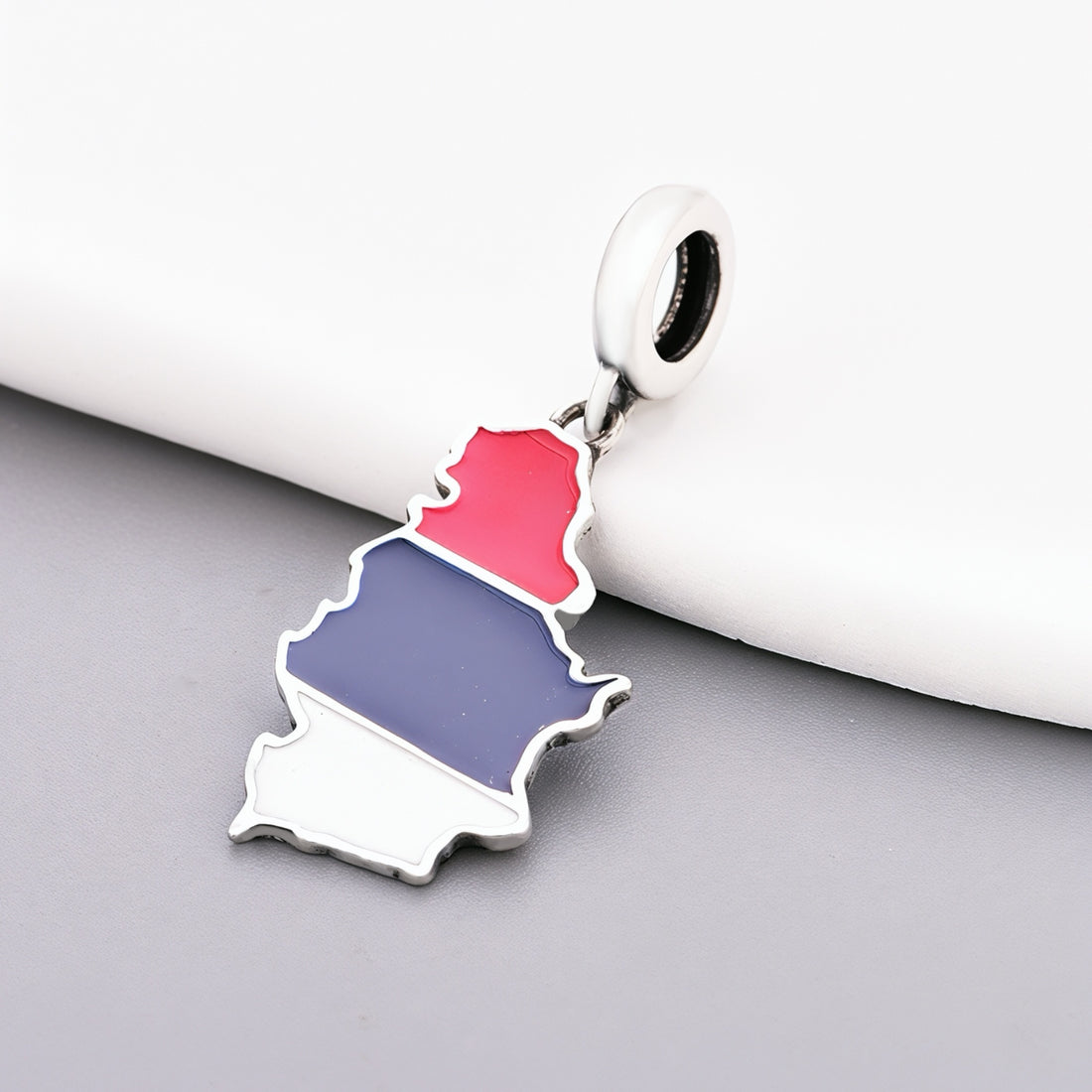 925 sterling silver SERBIA International charms