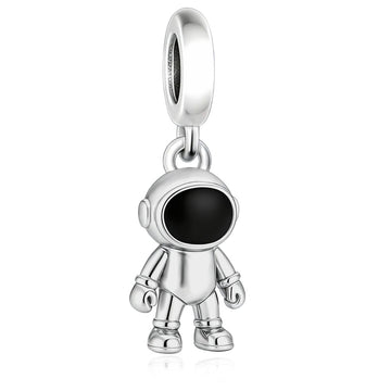 "Cosmic Nomad" Astronaut Dangle - 925 Silver Explorer Charm