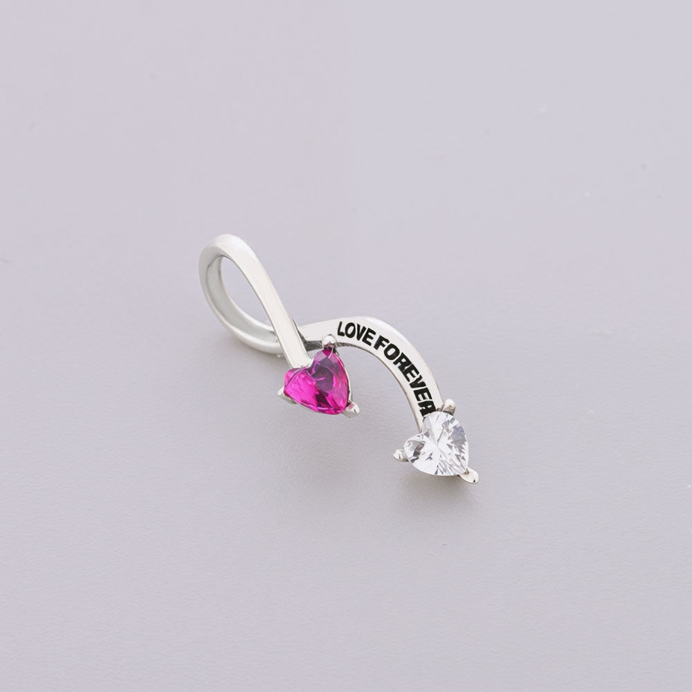 "Eternal Symphony" Infinity Heart - 925 Silver Love Forever Charm