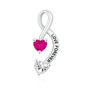 "Eternal Symphony" Infinity Heart - 925 Silver Love Forever Charm