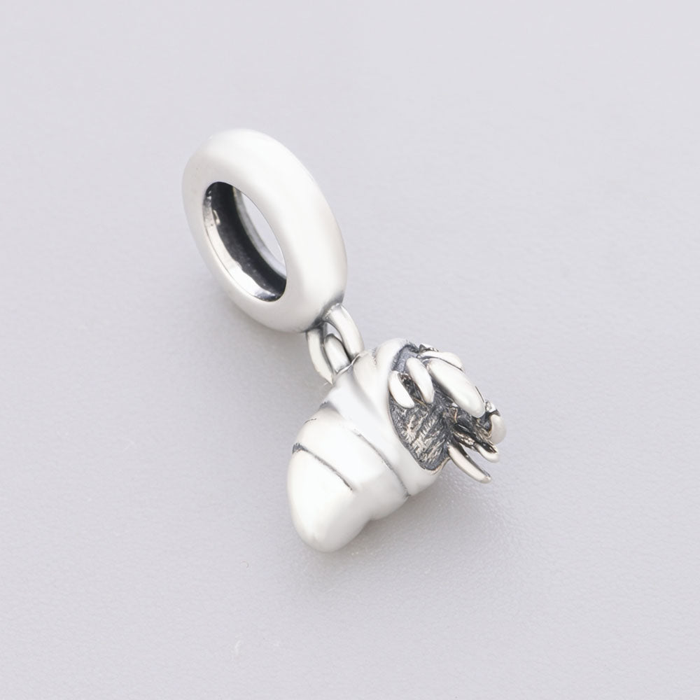 "Ocean Nomad" Hermit Crab Dangle - 925 Silver Sea Spirit Charm