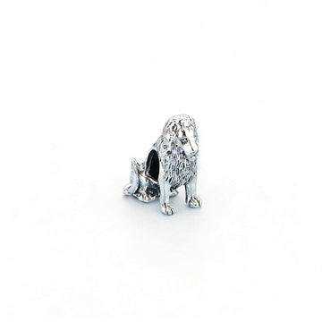 "Wild Majesty" Lion Bead - 925 Sterling Silver Soulful Power Charm